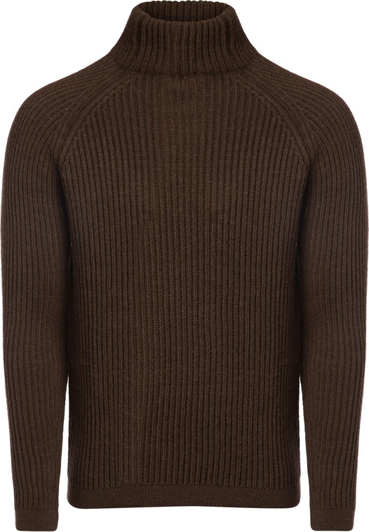 Brązowy sweter Drykorn z golfem