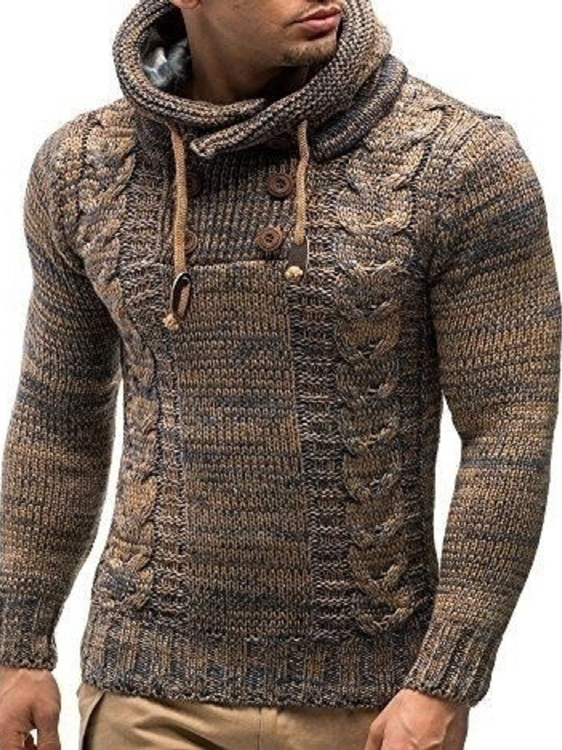 Brązowy sweter Elegrina