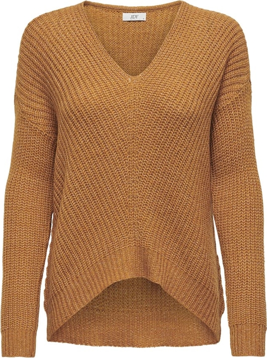 Brązowy sweter JDY w stylu casual