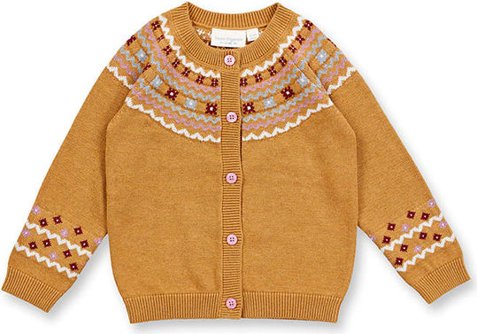 Brązowy sweter Limango Polska z bawełny
