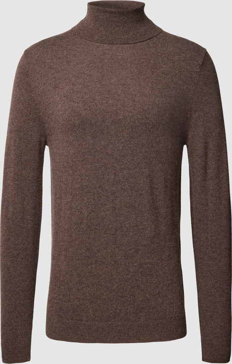 Brązowy sweter McNeal w stylu casual z kaszmiru