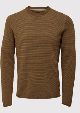 Brązowy sweter Only & Sons w stylu casual