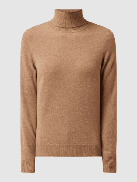 Brązowy sweter Repeat z kaszmiru w stylu casual