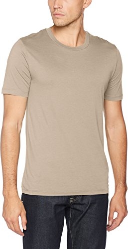 Brązowy t-shirt Selected Homme
