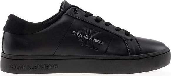 Buty Calvin Klein Jeans Classic Cupsole Low Laceup Leather YM0YM00864-0GT - czarne