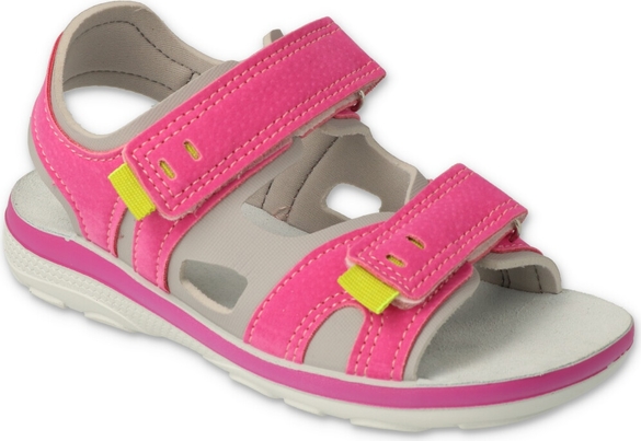 Buty dziecięce letnie Befado na rzepy dla dziewczynek