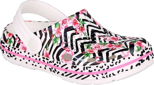 Buty dziecięce letnie Coqui dla dziewczynek w kwiatki