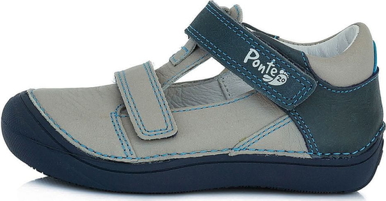 Buty dziecięce letnie Ponte 20 ze skóry na rzepy dla chłopców