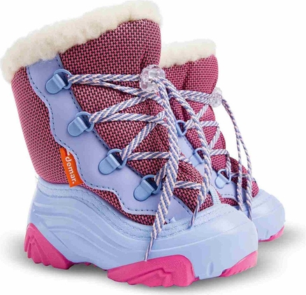 Buty dziecięce zimowe Demar sznurowane