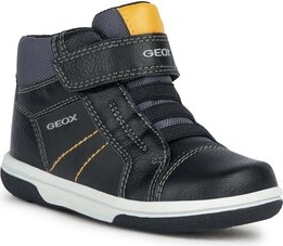 Buty dziecięce zimowe Geox dla chłopców na rzepy