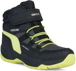 Buty dziecięce zimowe Geox na rzepy dla chłopców