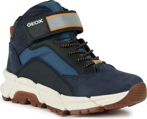 Buty dziecięce zimowe Geox na rzepy