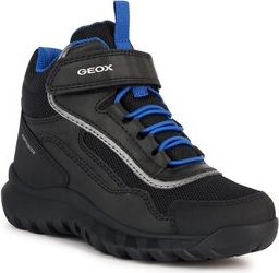 Buty dziecięce zimowe Geox sznurowane dla chłopców