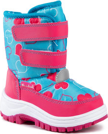 Buty dziecięce zimowe Playshoes dla dziewczynek na rzepy