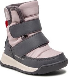 Buty dziecięce zimowe Sorel na rzepy dla dziewczynek