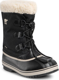 Buty dziecięce zimowe Sorel sznurowane
