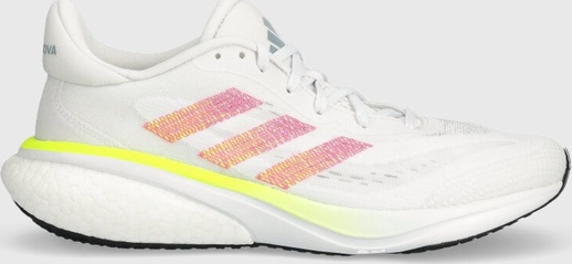 Buty sportowe Adidas Performance z płaską podeszwą sznurowane w sportowym stylu