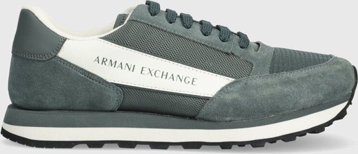 Buty sportowe Armani Exchange sznurowane