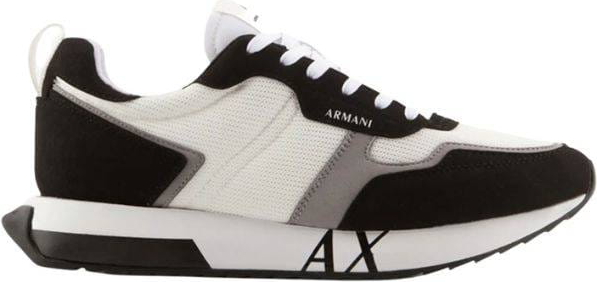 Buty sportowe Armani Exchange sznurowane w sportowym stylu