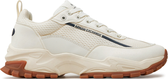 Buty sportowe Armani Exchange sznurowane w sportowym stylu