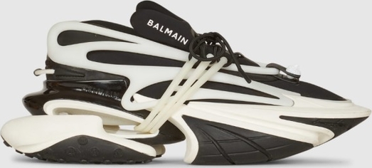 Buty sportowe Balmain sznurowane w sportowym stylu na platformie