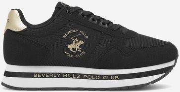 Buty sportowe Beverly Hills Polo Club z płaską podeszwą w sportowym stylu