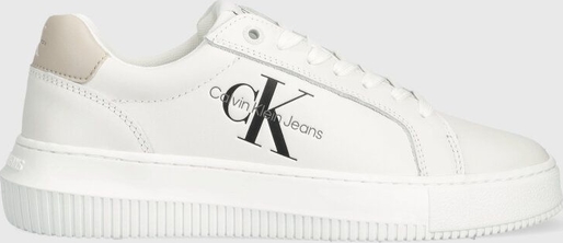 Buty sportowe Calvin Klein na platformie w sportowym stylu