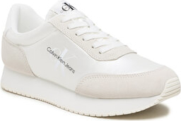 Buty sportowe Calvin Klein sznurowane z płaską podeszwą