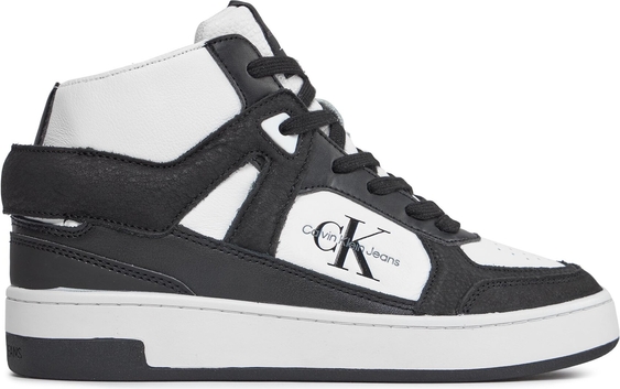 Buty sportowe Calvin Klein w sportowym stylu sznurowane