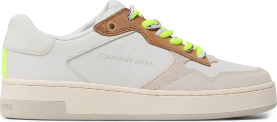 Buty sportowe Calvin Klein w sportowym stylu z płaską podeszwą sznurowane