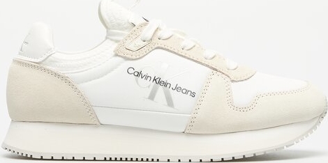 Buty sportowe Calvin Klein z płaską podeszwą sznurowane w sportowym stylu