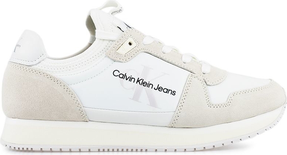 Buty sportowe Calvin Klein z tkaniny w sportowym stylu