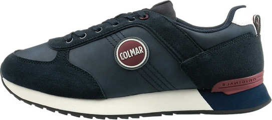 Buty sportowe Colmar w sportowym stylu z zamszu sznurowane