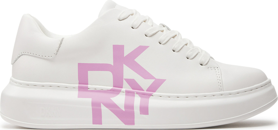 Buty sportowe DKNY w sportowym stylu sznurowane