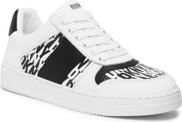 Buty sportowe DKNY z płaską podeszwą z nadrukiem w sportowym stylu