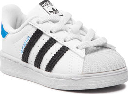 Buty sportowe dziecięce Adidas sznurowane superstar