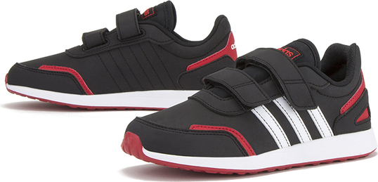 Buty sportowe dziecięce Adidas ze skóry na rzepy