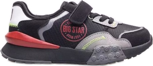 Buty sportowe dziecięce Big Star z tkaniny na rzepy