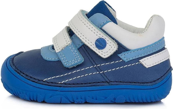 Buty sportowe dziecięce D-d-step ze skóry na rzepy dla chłopców