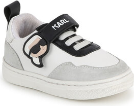 Buty sportowe dziecięce Karl Lagerfeld na rzepy