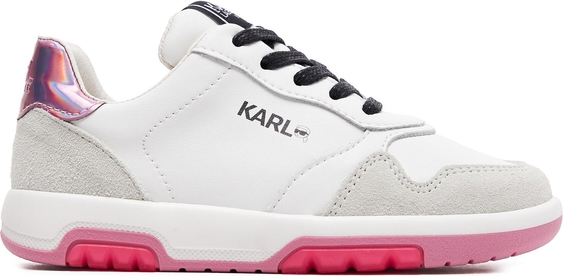 Buty sportowe dziecięce Karl Lagerfeld sznurowane