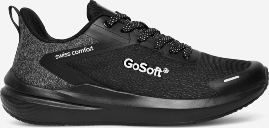 Buty sportowe Go Soft z płaską podeszwą sznurowane w sportowym stylu