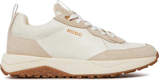 Buty sportowe Hugo Boss na platformie sznurowane