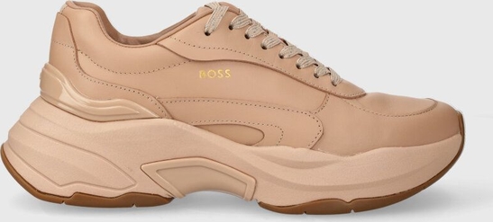 Buty sportowe Hugo Boss na platformie w sportowym stylu
