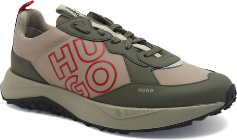 Buty sportowe Hugo Boss w sportowym stylu z tkaniny