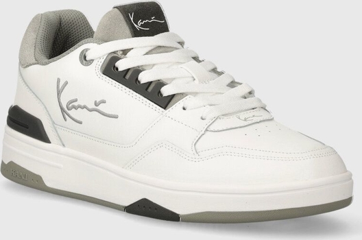 Buty sportowe Karl Kani ze skóry w sportowym stylu sznurowane