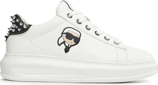 Buty sportowe Karl Lagerfeld na platformie sznurowane