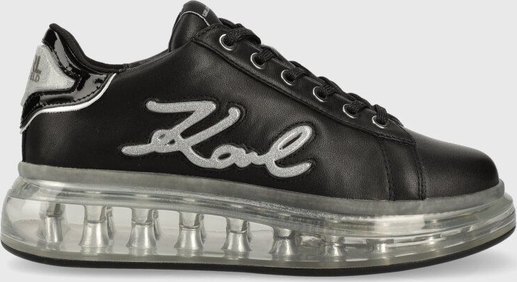 Buty sportowe Karl Lagerfeld sznurowane na platformie w sportowym stylu