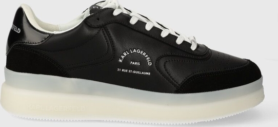 Buty sportowe Karl Lagerfeld w sportowym stylu sznurowane
