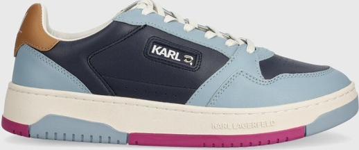 Buty sportowe Karl Lagerfeld ze skóry sznurowane